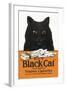 Black Cat Pure Matured Virginia Cigarettes-null-Framed Art Print