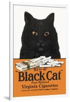 Black Cat Pure Matured Virginia Cigarettes-null-Framed Art Print