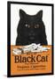 Black Cat Pure Matured Virginia Cigarettes-null-Framed Art Print