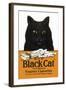 Black Cat Pure Matured Virginia Cigarettes-null-Framed Art Print