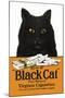 Black Cat Pure Matured Virginia Cigarettes-null-Mounted Art Print