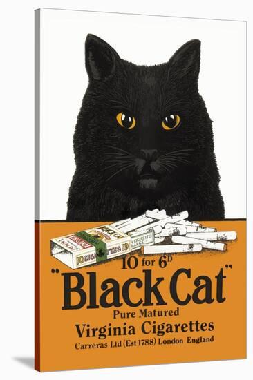 Black Cat Pure Matured Virginia Cigarettes-null-Stretched Canvas