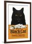 Black Cat Pure Matured Virginia Cigarettes-null-Framed Art Print