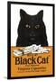 Black Cat Pure Matured Virginia Cigarettes-null-Framed Premium Giclee Print