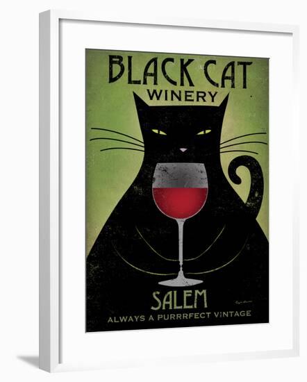 Black Cat Winery Salem-Ryan Fowler-Framed Art Print