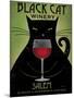 Black Cat Winery Salem-Ryan Fowler-Mounted Art Print