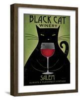 Black Cat Winery Salem-Ryan Fowler-Framed Art Print