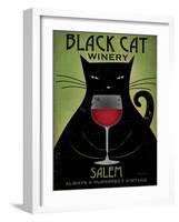 Black Cat Winery Salem-Ryan Fowler-Framed Art Print