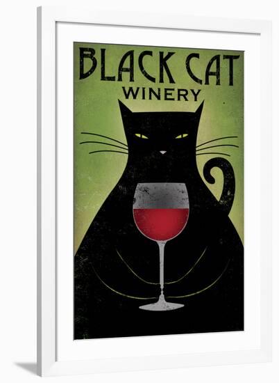 Black Cat Winery-Ryan Fowler-Framed Art Print