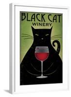 Black Cat Winery-Ryan Fowler-Framed Art Print