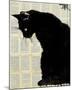 Black Cat-Loui Jover-Mounted Art Print