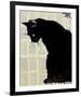 Black Cat-Loui Jover-Framed Art Print