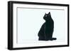 Black Cat-DLILLC-Framed Photographic Print