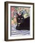 Black Cat-Anne Robinson-Framed Giclee Print