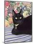 Black Cat-Anne Robinson-Mounted Giclee Print