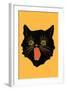 Black Cat-null-Framed Art Print