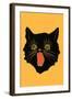 Black Cat-null-Framed Art Print