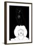 Black Cat-Aubrey Beardsley-Framed Art Print