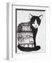 Black Cat-Oxana Zaika-Framed Giclee Print