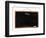 Black Chalkboard with Wooden Frame-foodbytes-Framed Art Print