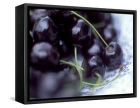Black Cherries-Ulrike Holsten-Framed Stretched Canvas