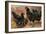 Black Chickens-null-Framed Art Print