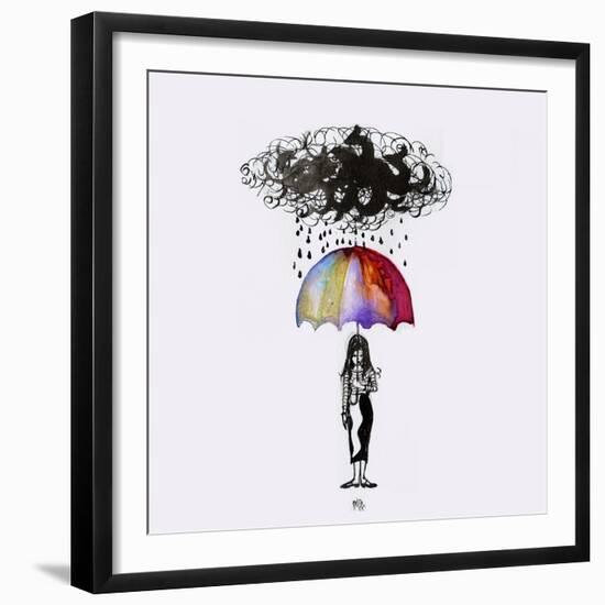 Black Cloud, 2017-Nancy Moniz Charalambous-Framed Giclee Print