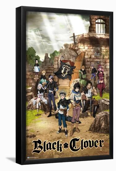 Black Clover - Group-Trends International-Framed Poster