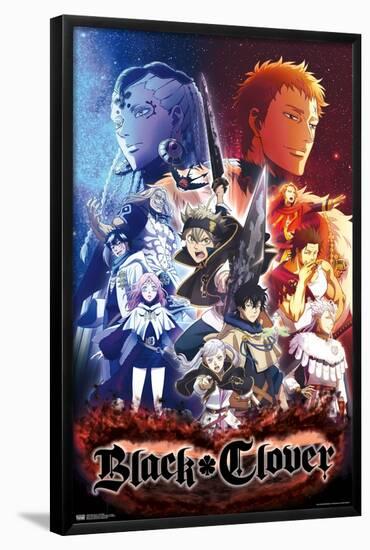 Black Clover - One Sheet-Trends International-Framed Poster