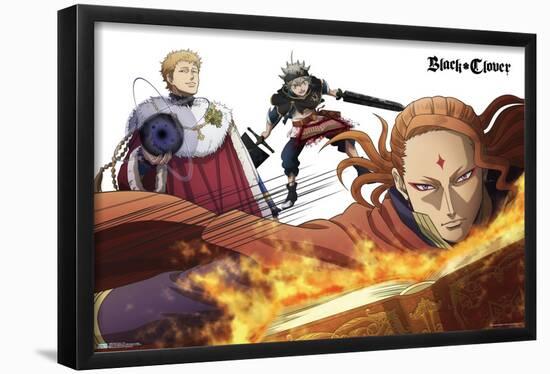 Black Clover - Trio-Trends International-Framed Poster