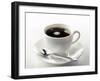 Black Coffee in a White Cup-Klaus Arras-Framed Photographic Print