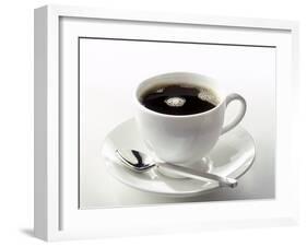 Black Coffee in a White Cup-Klaus Arras-Framed Photographic Print