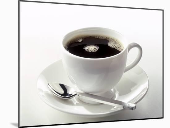 Black Coffee in a White Cup-Klaus Arras-Mounted Photographic Print