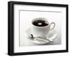 Black Coffee in a White Cup-Klaus Arras-Framed Photographic Print