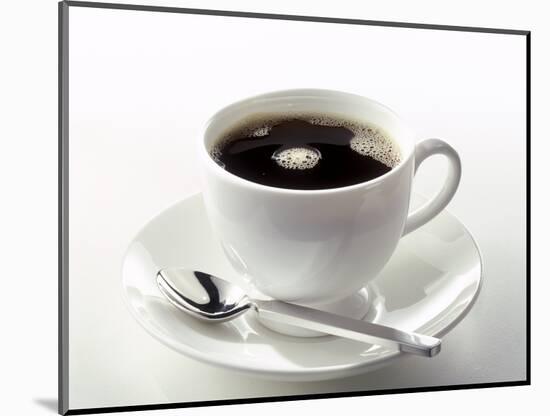 Black Coffee in a White Cup-Klaus Arras-Mounted Photographic Print