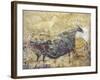 Black Cow Cave Painting at Lascaux-null-Framed Photographic Print