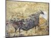 Black Cow Cave Painting at Lascaux-null-Mounted Photographic Print