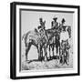 Black Cowboys at Bonham, Texas, C.1890 (B/W Photo)-American Photographer-Framed Giclee Print