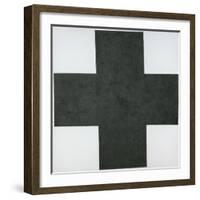 Black Cross, c.1920-Kasimir Malevich-Framed Giclee Print