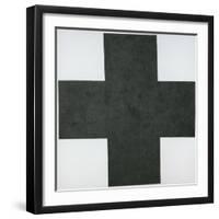 Black Cross, c.1920-Kasimir Malevich-Framed Giclee Print