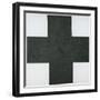 Black Cross, c.1920-Kasimir Malevich-Framed Giclee Print