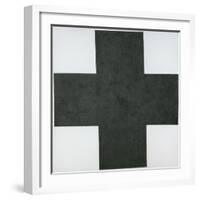 Black Cross, c.1920-Kasimir Malevich-Framed Giclee Print