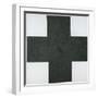 Black Cross, c.1920-Kasimir Malevich-Framed Giclee Print