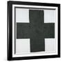 Black Cross, c.1920-Kasimir Malevich-Framed Giclee Print