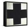 Black Cross-Kasimir Malevich-Framed Stretched Canvas