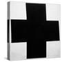 Black Cross-Kasimir Malevich-Stretched Canvas