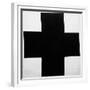 Black Cross-Kasimir Malevich-Framed Giclee Print