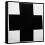 Black Cross-Kasimir Malevich-Framed Stretched Canvas