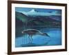 Black Crowned Night Heron-Stan Galli-Framed Premium Giclee Print