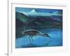 Black Crowned Night Heron-Stan Galli-Framed Giclee Print